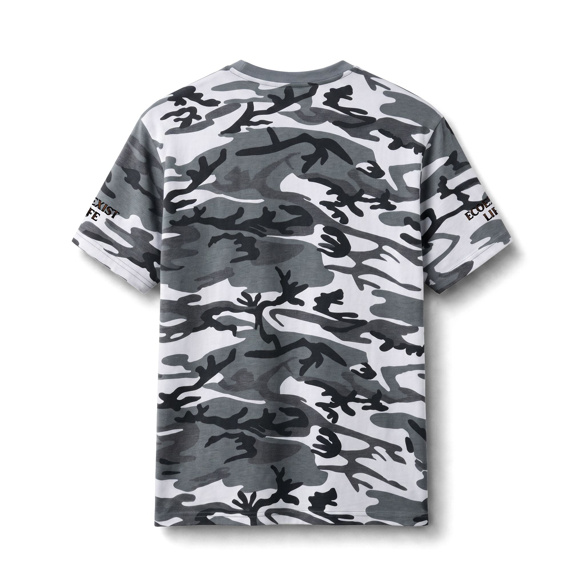 Camo Tee — Ecoexist Life Bigfoot Forest Graphic