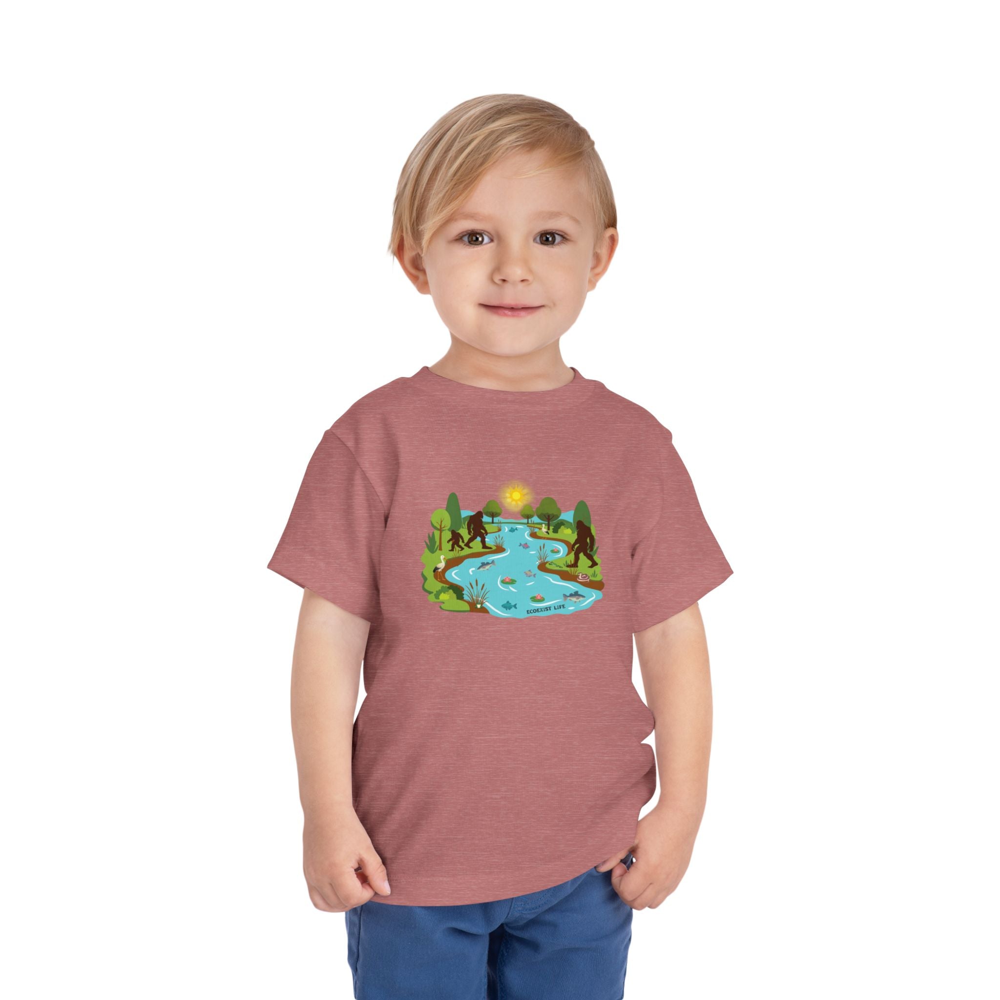 Toddler Tee — Livin' the Wild Life River Adventure