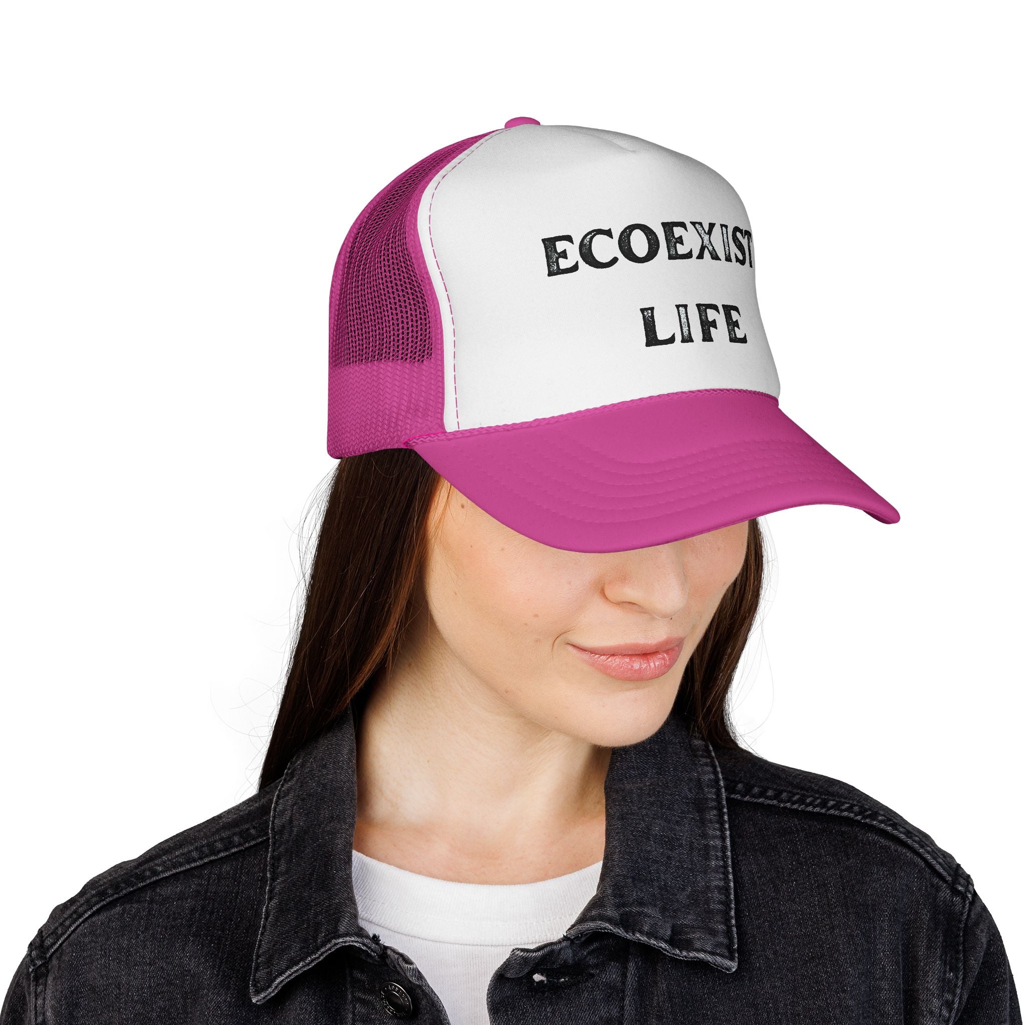 ECOEXIST Trucker Cap | Eco Message Mesh Hat