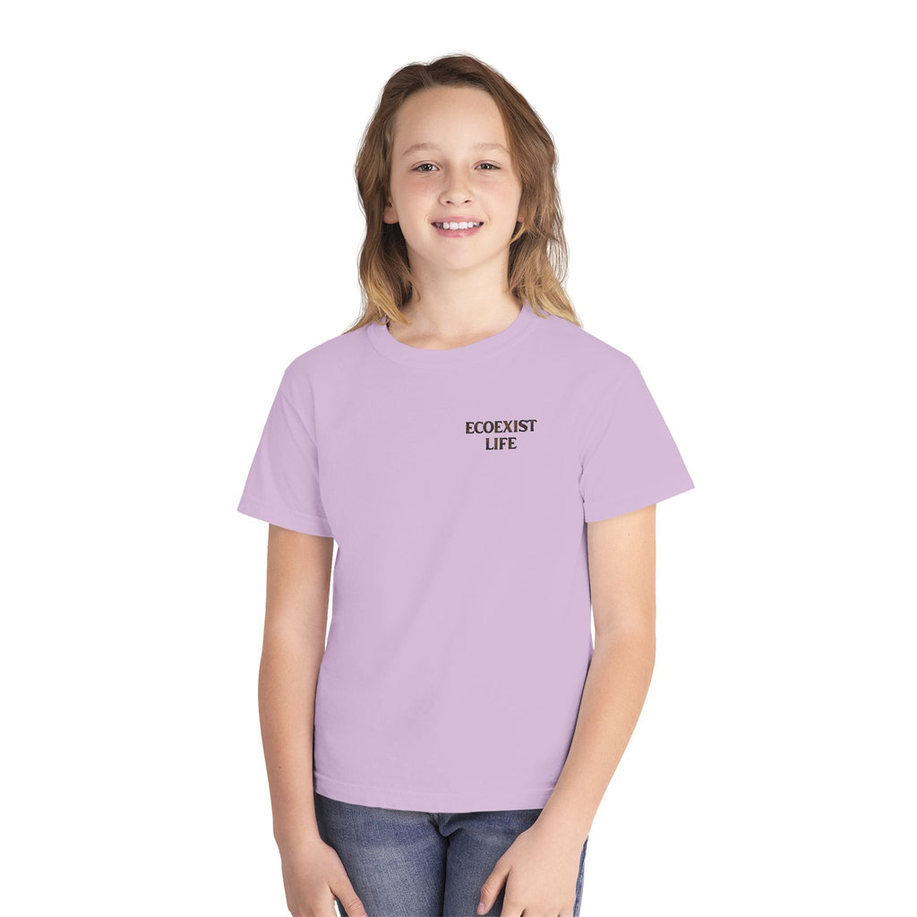 Ecoexist Life Youth Tee — 'Livin' the Wild Life' Pond Graphic