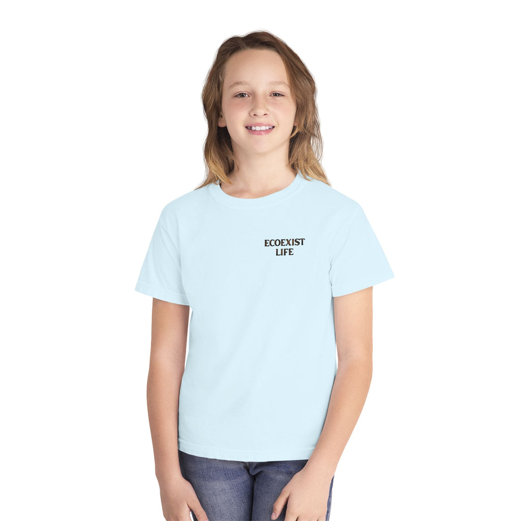 Ecoexist Life Youth Tee — 'Livin' the Wild Life' Pond Graphic