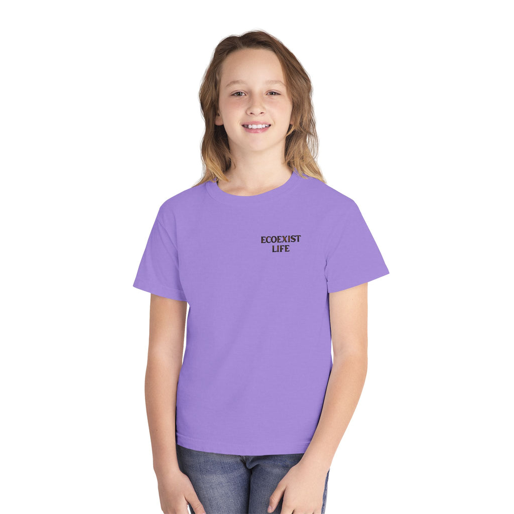 Ecoexist Life Youth Tee — 'Livin' the Wild Life' Pond Graphic