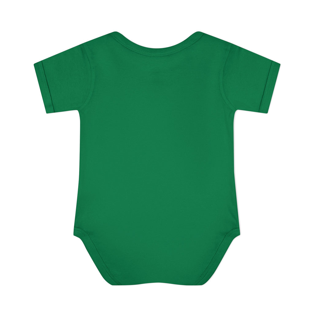 Baby Bodysuit with Woodland Animals Print/Bigfoot/Ecoexist Life — Cute Forest Nursery Onesie