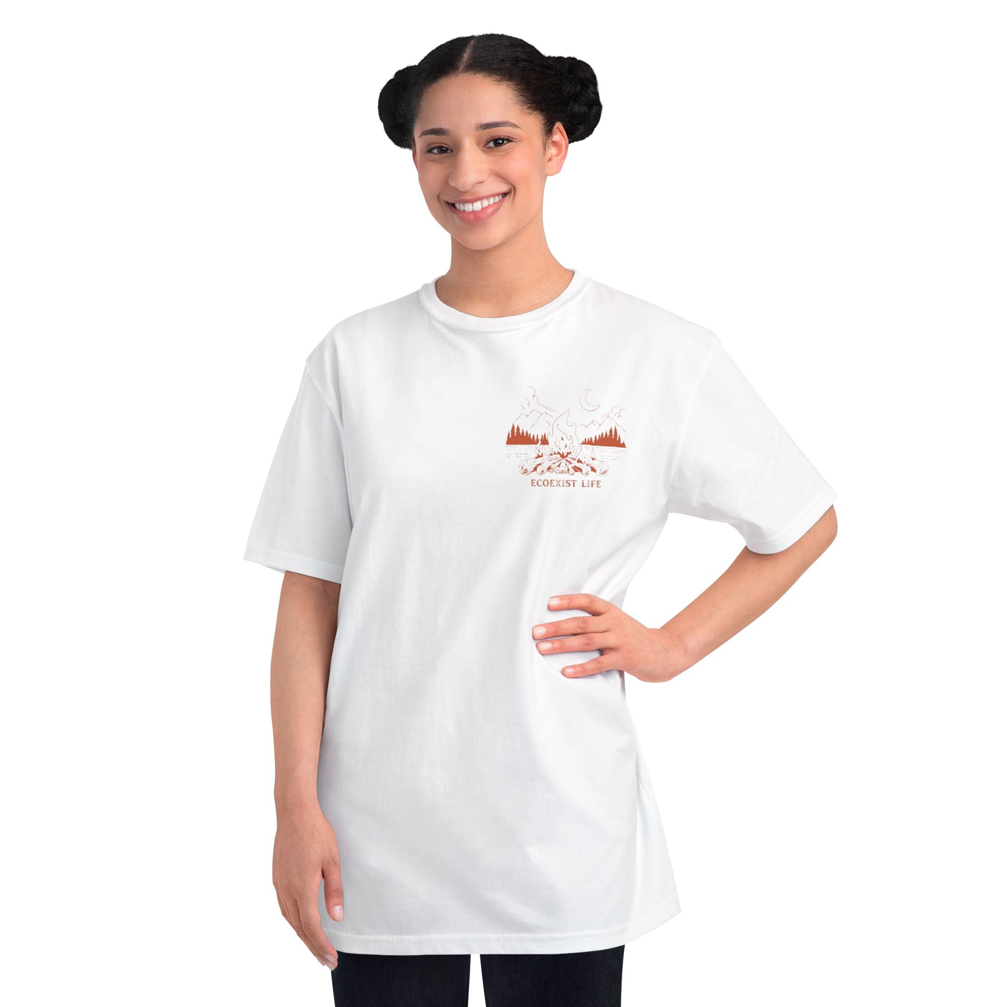 Ecoexist Life Tee — Minimal Nature Graphic T-Shirt