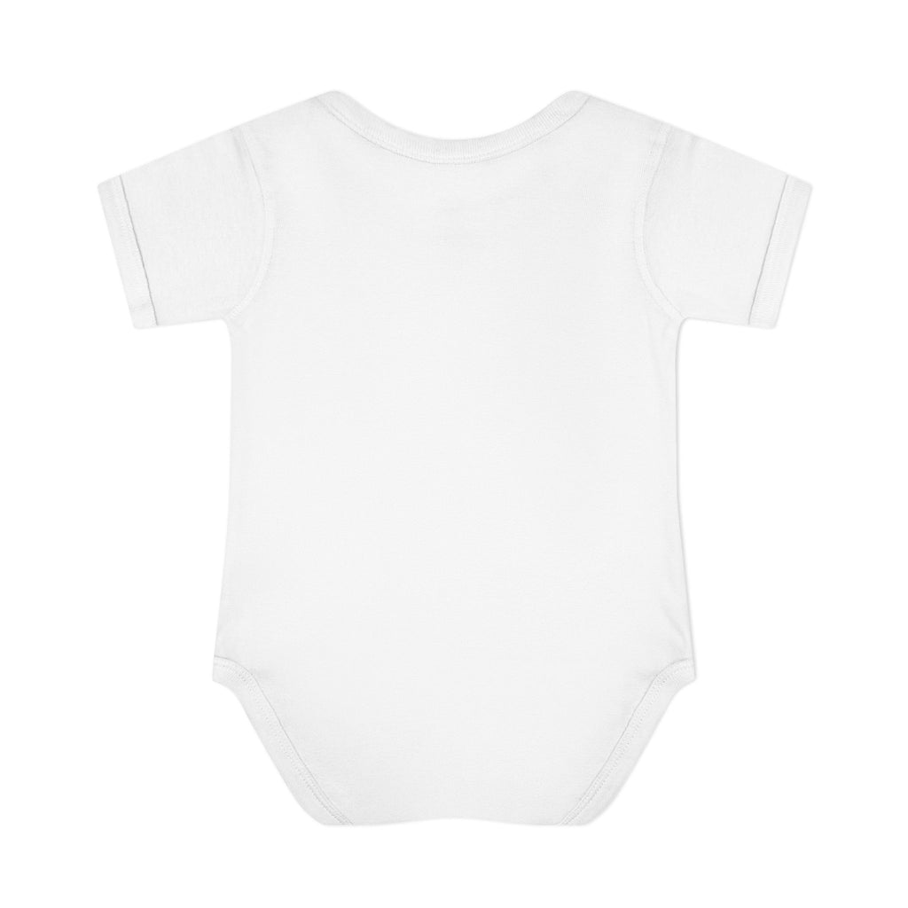 Baby Bodysuit with Woodland Animals Print/Bigfoot/Ecoexist Life — Cute Forest Nursery Onesie