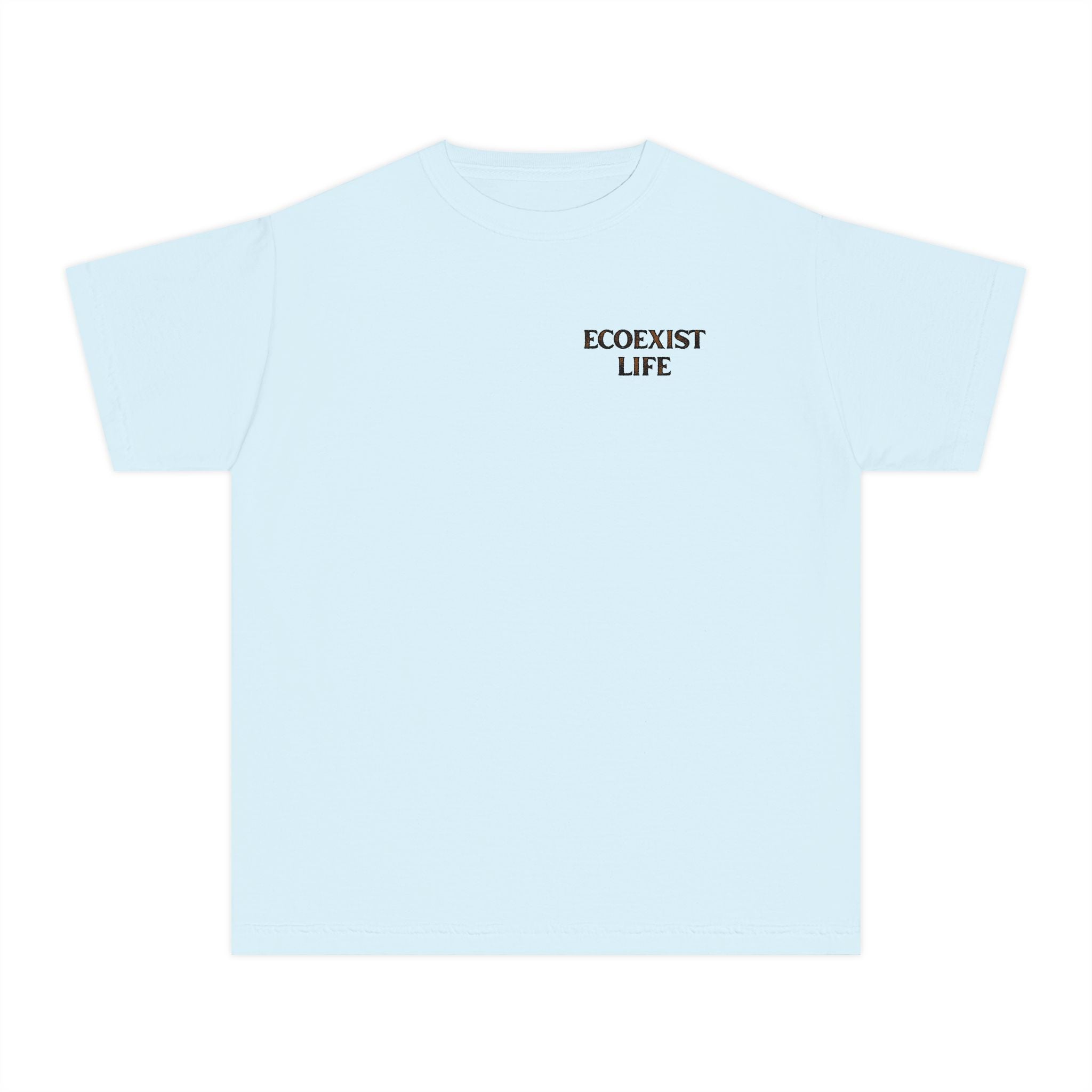 Ecoexist Life Youth Tee — 'Livin' the Wild Life' Pond Graphic