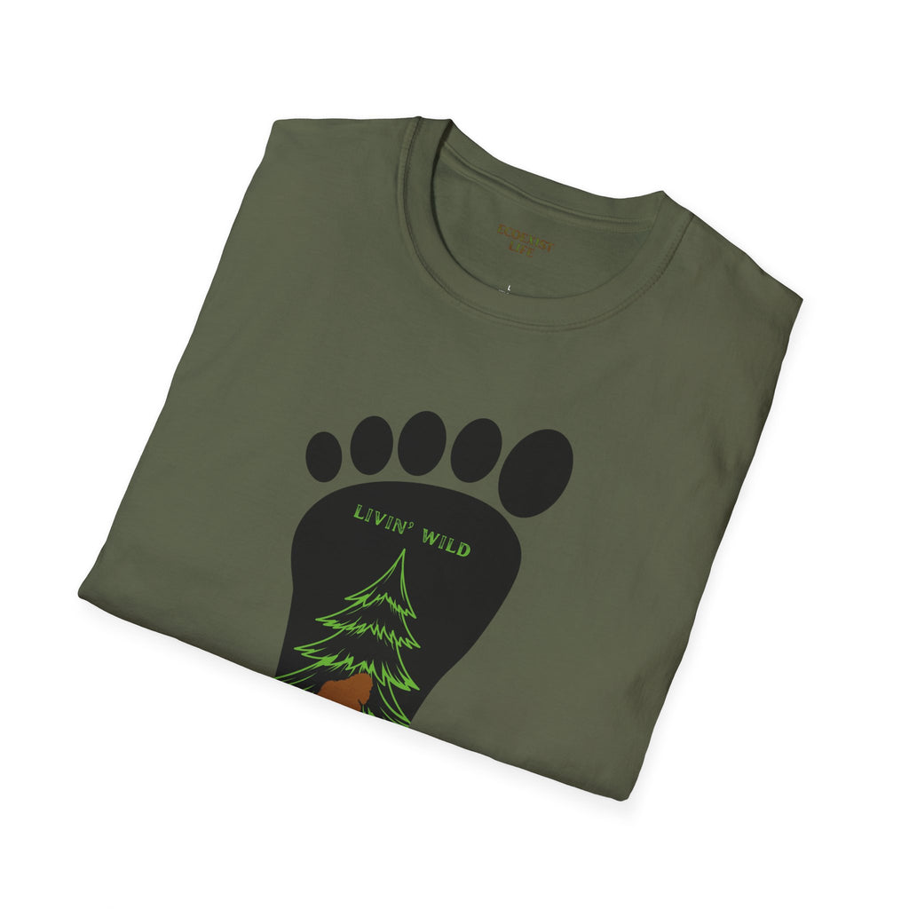 Bigfoot Footprint T‑Shirt – Ecoexist Life Tee
