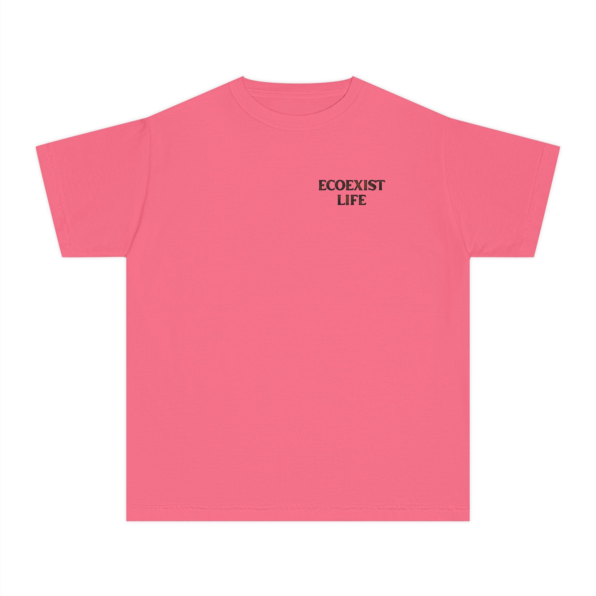 Ecoexist Life Youth Tee — 'Livin' the Wild Life' Pond Graphic